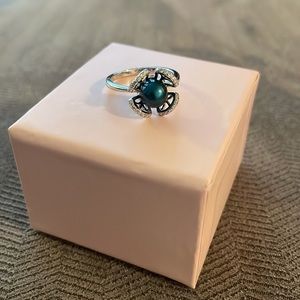 It’s Pearl Time Lotus Ring